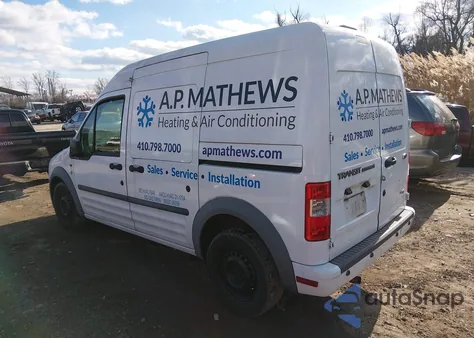 2013 Ford Transit Connect Xlt from USA, damaged, VIN NM0LS7BN9DT170190